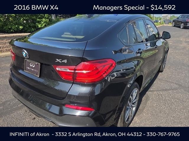 used 2016 BMW X4 car, priced at $14,592