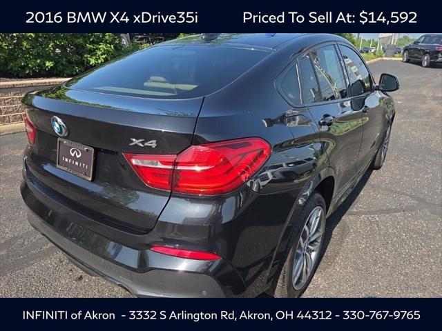 used 2016 BMW X4 car, priced at $14,592