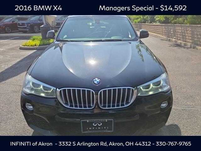 used 2016 BMW X4 car, priced at $14,592