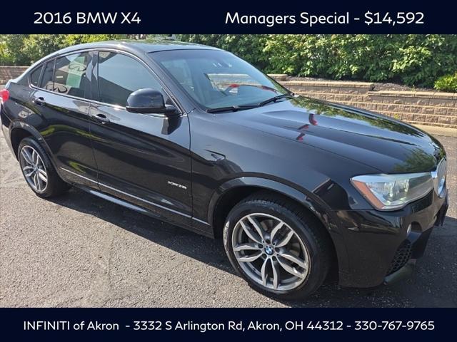 used 2016 BMW X4 car, priced at $14,592
