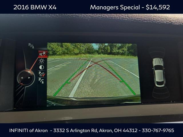 used 2016 BMW X4 car, priced at $14,592