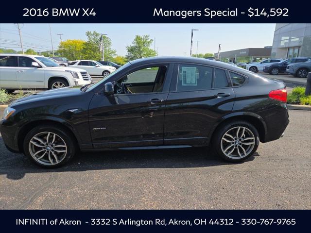 used 2016 BMW X4 car, priced at $14,592