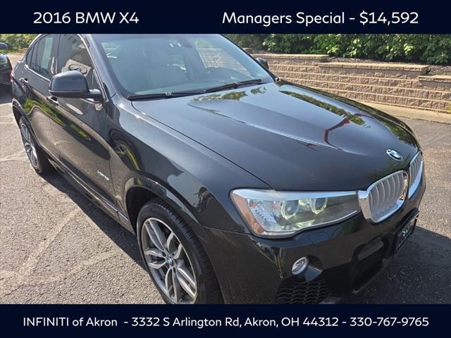 used 2016 BMW X4 car, priced at $14,592