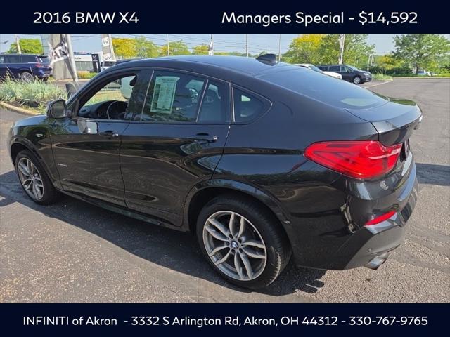 used 2016 BMW X4 car, priced at $14,592