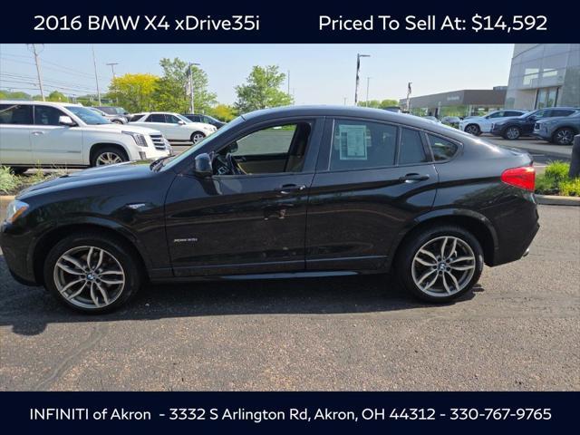 used 2016 BMW X4 car, priced at $14,592