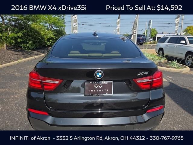 used 2016 BMW X4 car, priced at $14,592
