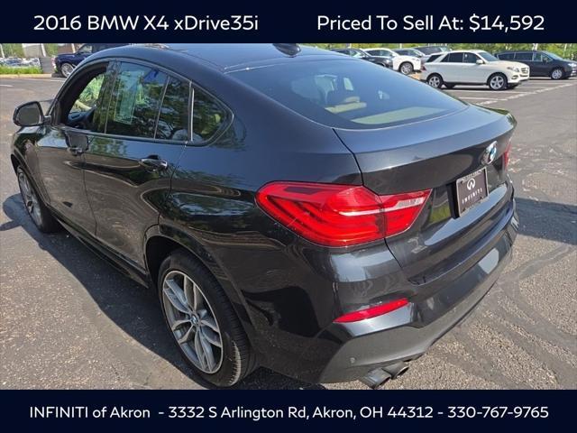 used 2016 BMW X4 car, priced at $14,592