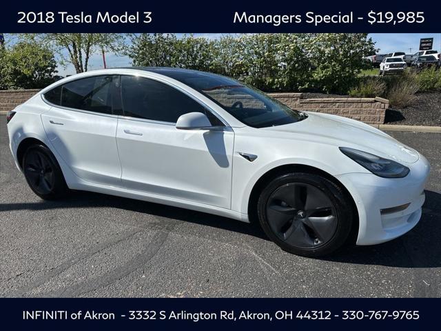 used 2018 Tesla Model 3 car, priced at $19,985