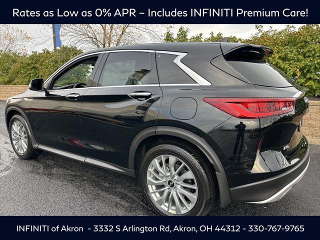 new 2025 INFINITI QX50 car, priced at $42,843
