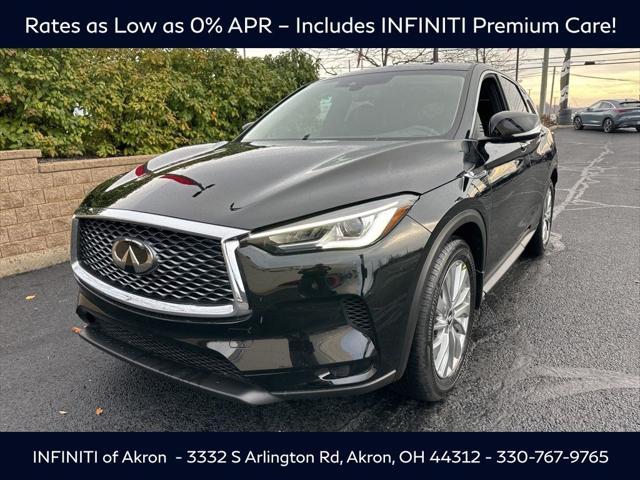 new 2025 INFINITI QX50 car, priced at $42,843