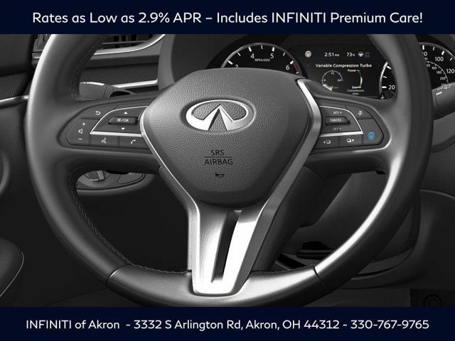 new 2025 INFINITI QX50 car, priced at $43,118