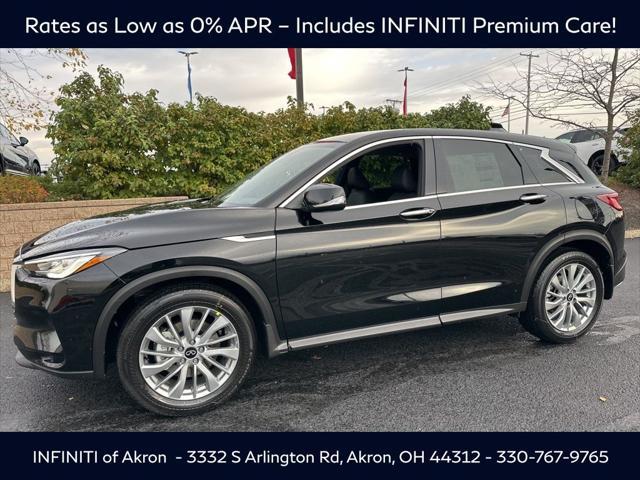 new 2025 INFINITI QX50 car, priced at $42,843