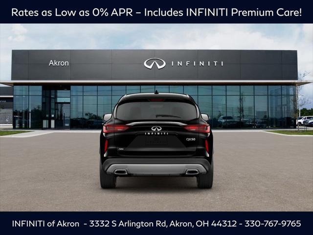 new 2025 INFINITI QX50 car, priced at $43,118