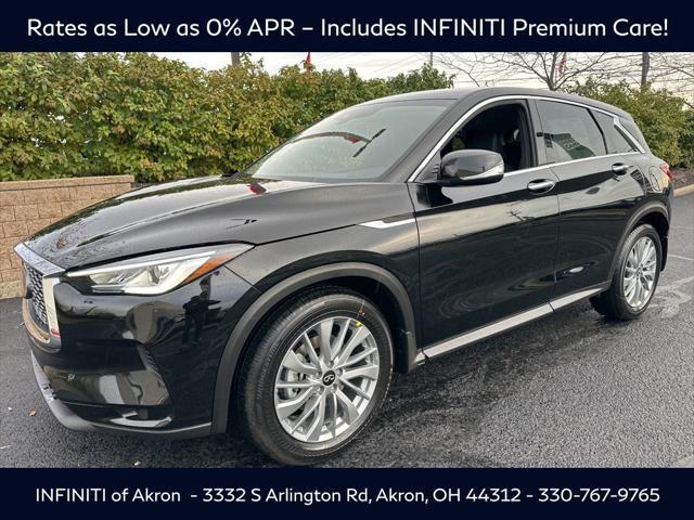 new 2025 INFINITI QX50 car, priced at $42,843