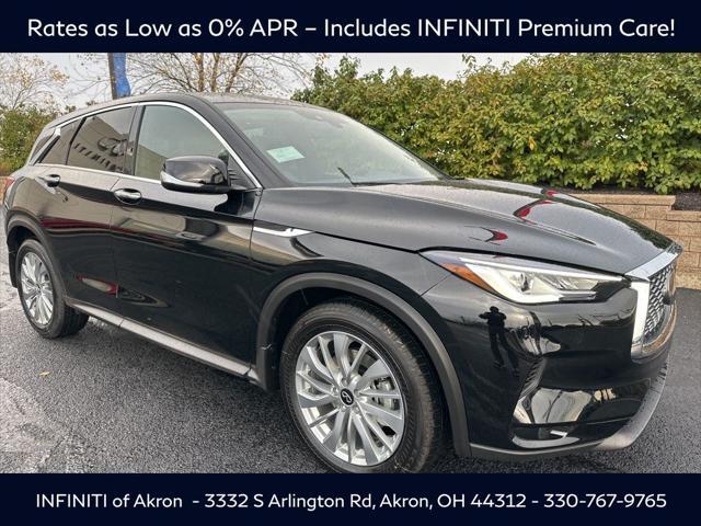 new 2025 INFINITI QX50 car, priced at $42,843