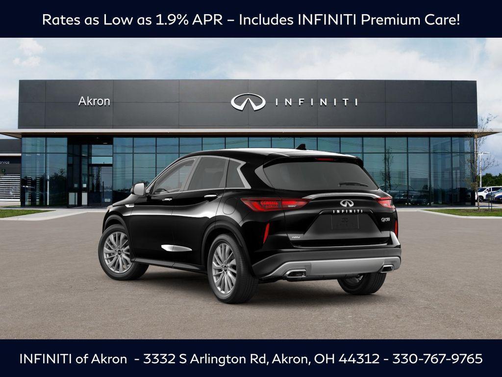 new 2025 INFINITI QX50 car, priced at $43,118