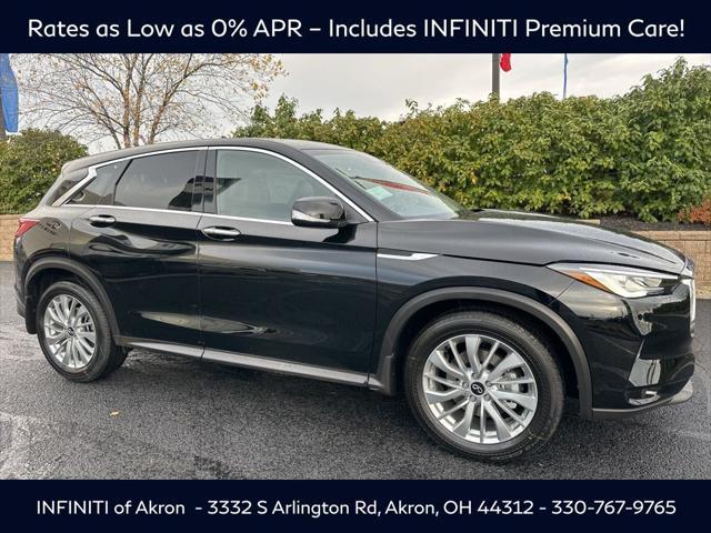new 2025 INFINITI QX50 car, priced at $42,843