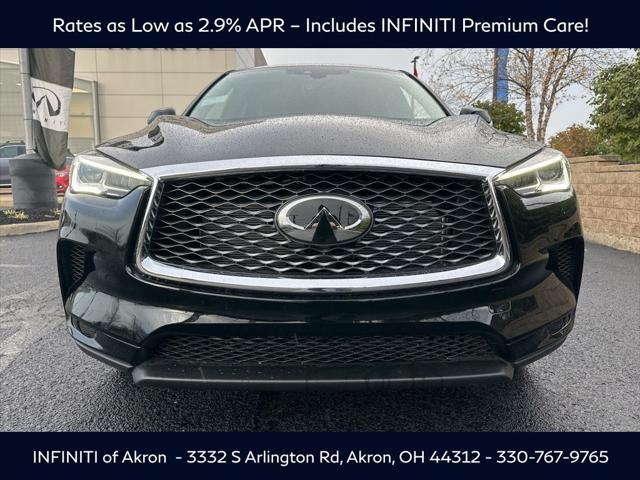 new 2025 INFINITI QX50 car, priced at $42,843