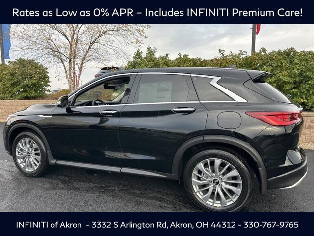 new 2025 INFINITI QX50 car, priced at $42,843