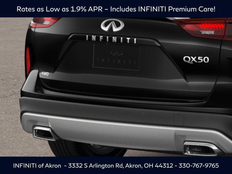 new 2025 INFINITI QX50 car, priced at $43,118