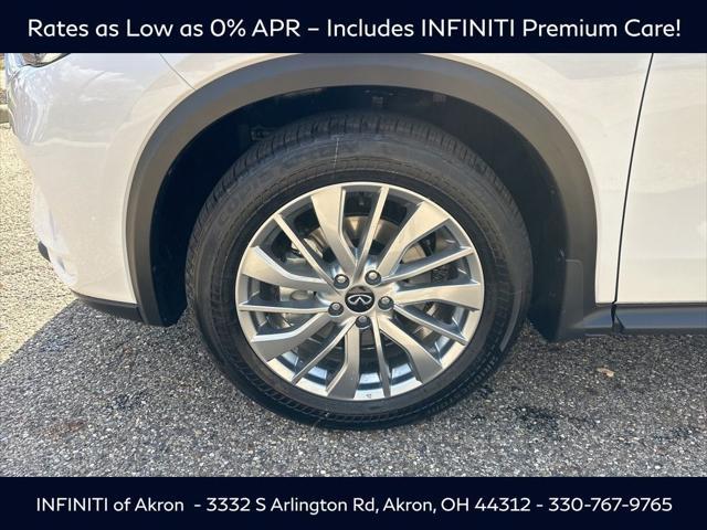 new 2025 INFINITI QX50 car, priced at $42,843