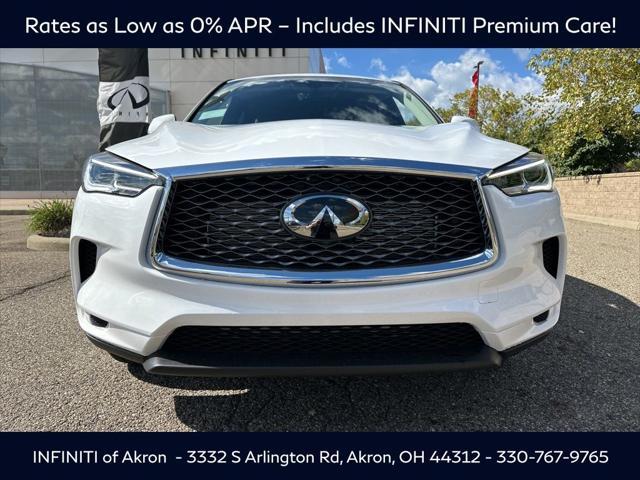 new 2025 INFINITI QX50 car, priced at $42,843