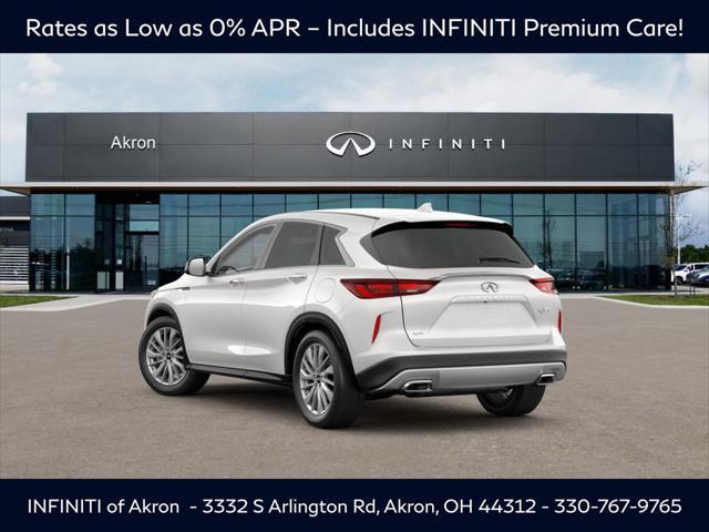 new 2025 INFINITI QX50 car, priced at $42,843