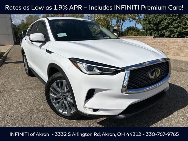 new 2025 INFINITI QX50 car, priced at $42,843