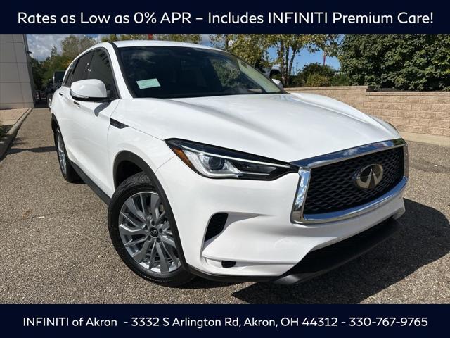new 2025 INFINITI QX50 car, priced at $42,843