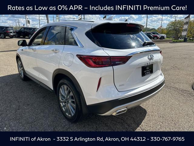 new 2025 INFINITI QX50 car, priced at $42,843