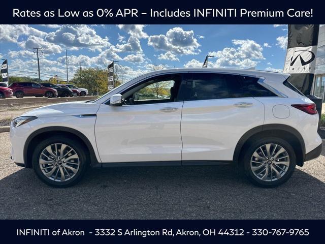 new 2025 INFINITI QX50 car, priced at $42,843
