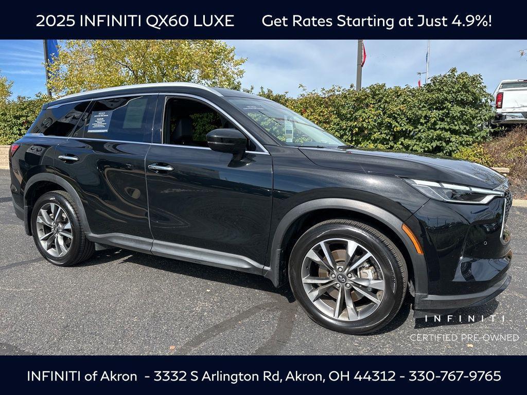 used 2025 INFINITI QX60 car, priced at $48,143