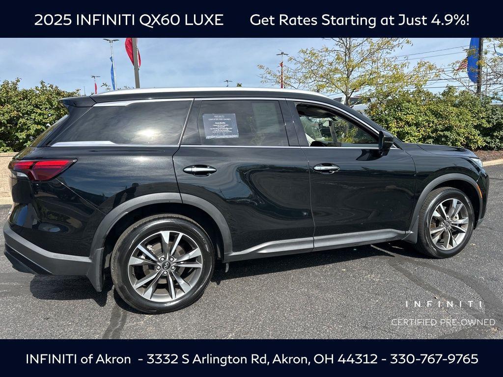 used 2025 INFINITI QX60 car, priced at $48,143