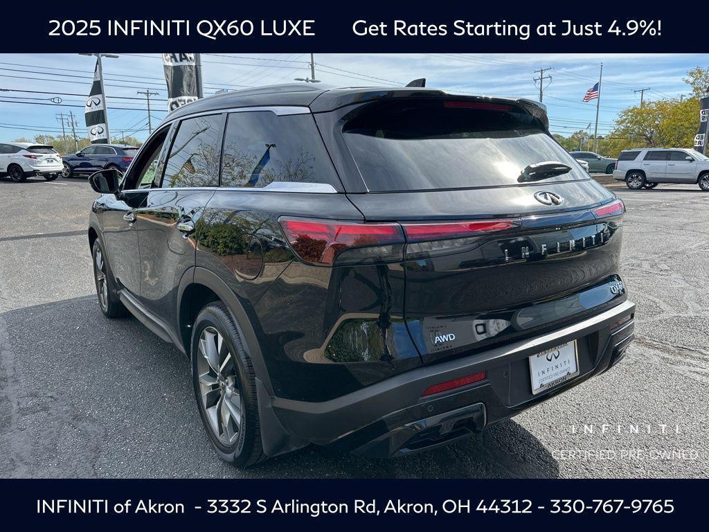 used 2025 INFINITI QX60 car, priced at $48,143