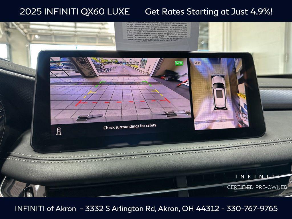 used 2025 INFINITI QX60 car, priced at $48,143