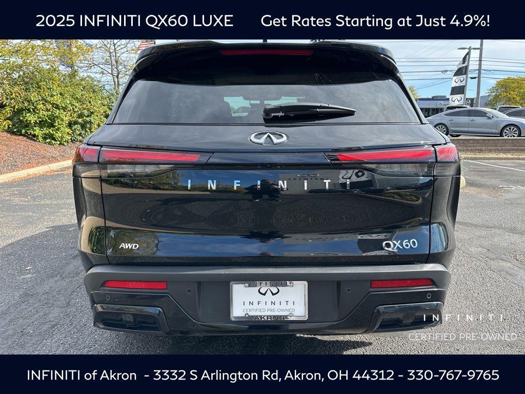 used 2025 INFINITI QX60 car, priced at $48,143