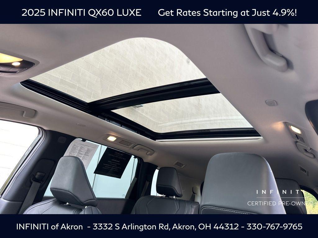 used 2025 INFINITI QX60 car, priced at $48,143