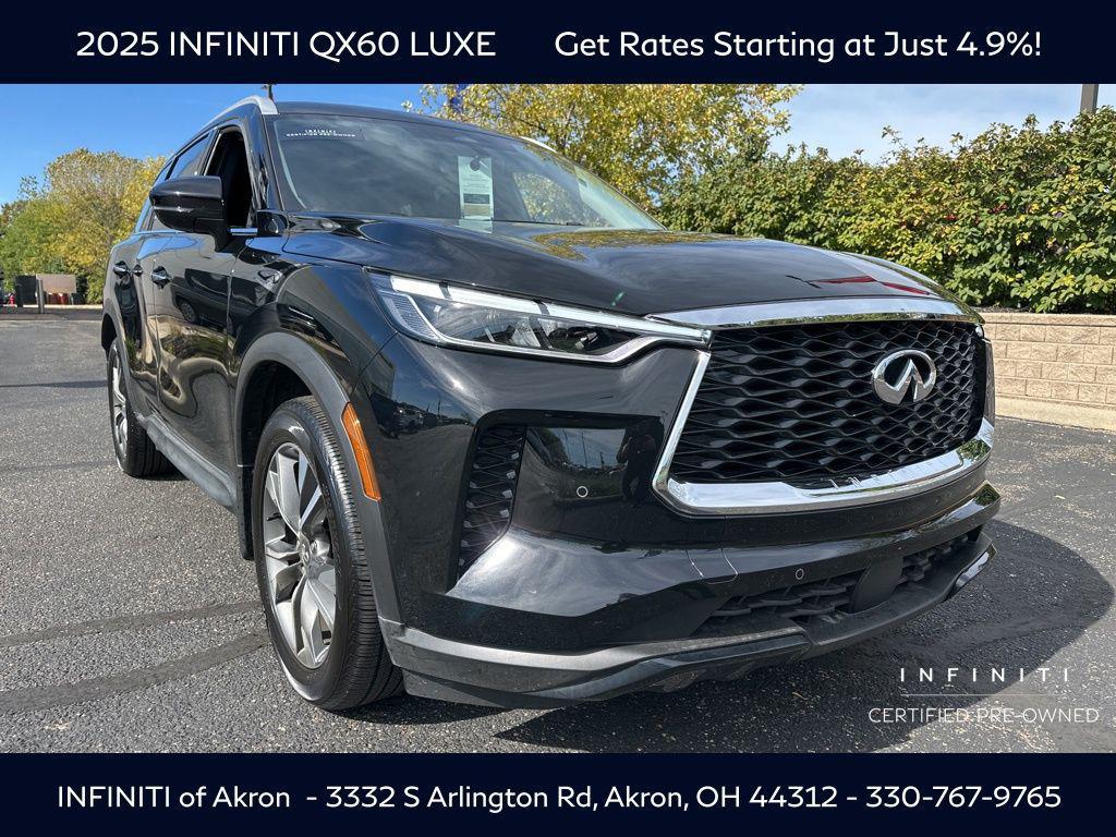 used 2025 INFINITI QX60 car, priced at $48,143