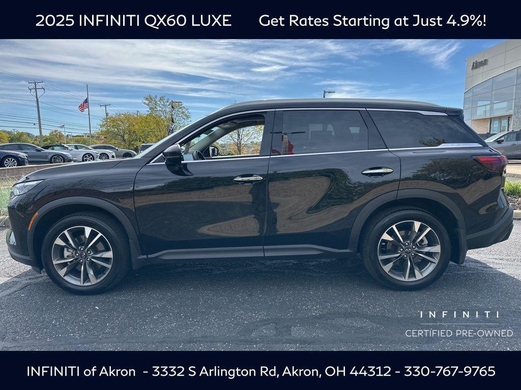 used 2025 INFINITI QX60 car, priced at $48,143