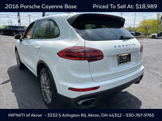 used 2016 Porsche Cayenne car, priced at $18,989