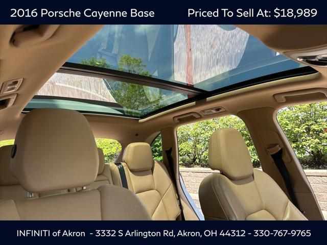 used 2016 Porsche Cayenne car, priced at $18,989