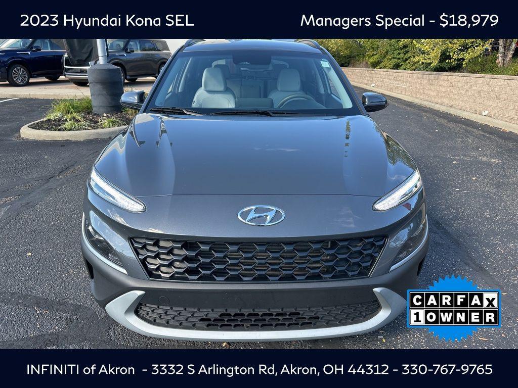 used 2023 Hyundai Kona car, priced at $18,979