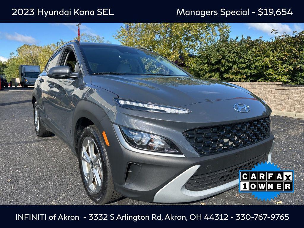 used 2023 Hyundai Kona car, priced at $19,654