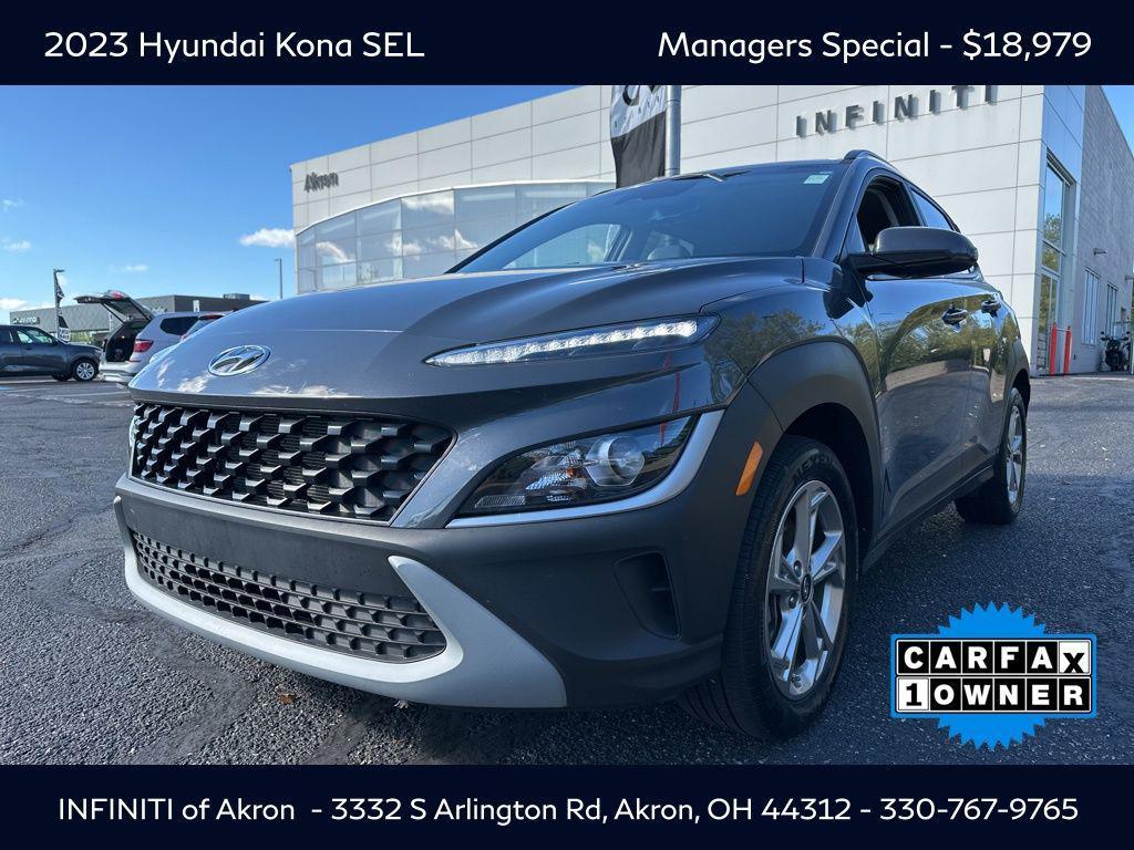 used 2023 Hyundai Kona car, priced at $18,979