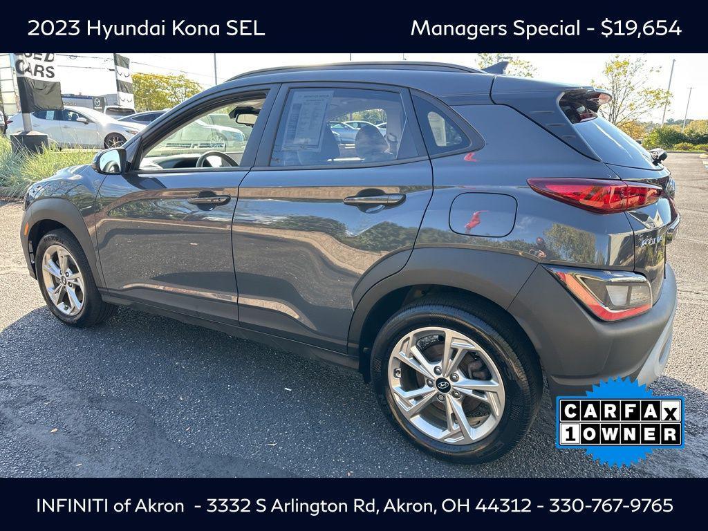 used 2023 Hyundai Kona car, priced at $19,654