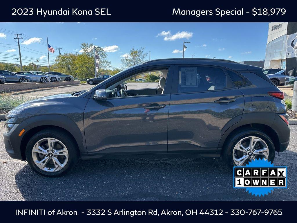 used 2023 Hyundai Kona car, priced at $18,979