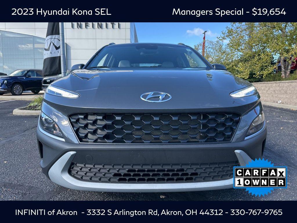 used 2023 Hyundai Kona car, priced at $19,654