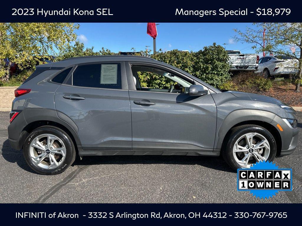 used 2023 Hyundai Kona car, priced at $18,979
