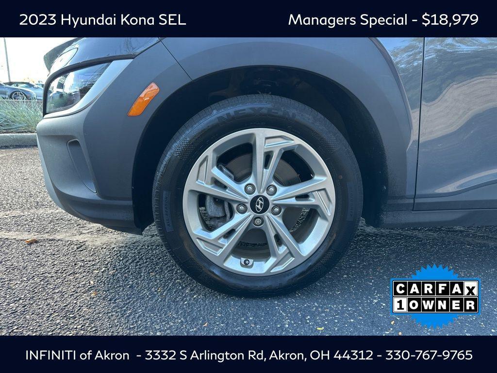 used 2023 Hyundai Kona car, priced at $18,979