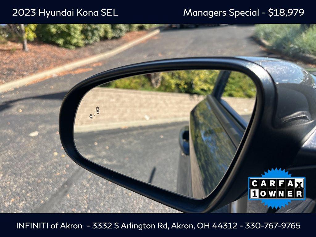 used 2023 Hyundai Kona car, priced at $18,979